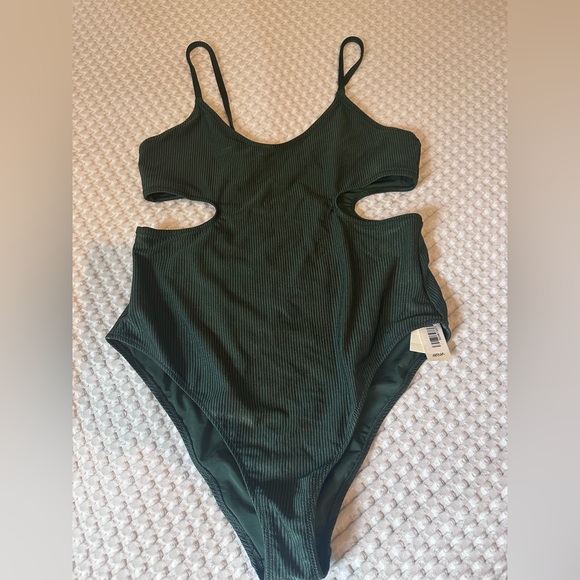 aerie Other - NEW WITH TAGS Aerie Ribbed One Piece With Cut Outs